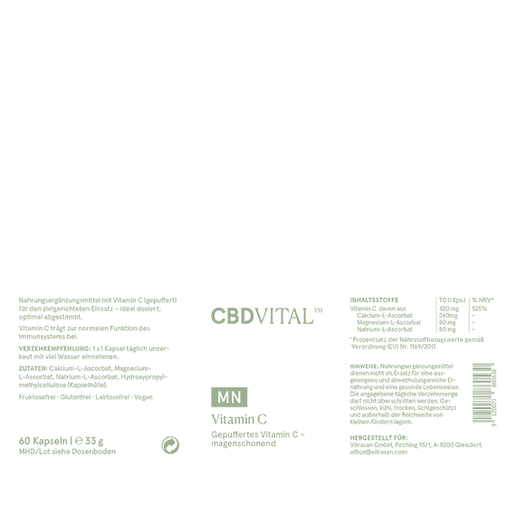 Vitamine C activée - 60 Gélules