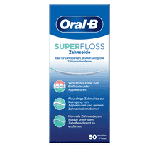 SuperFloss Zahnseide - 50 Fäden