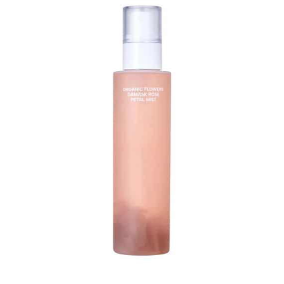 Organic Flowers Damask Rose Petal Mist
