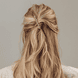 Hair Slider Strass Gold