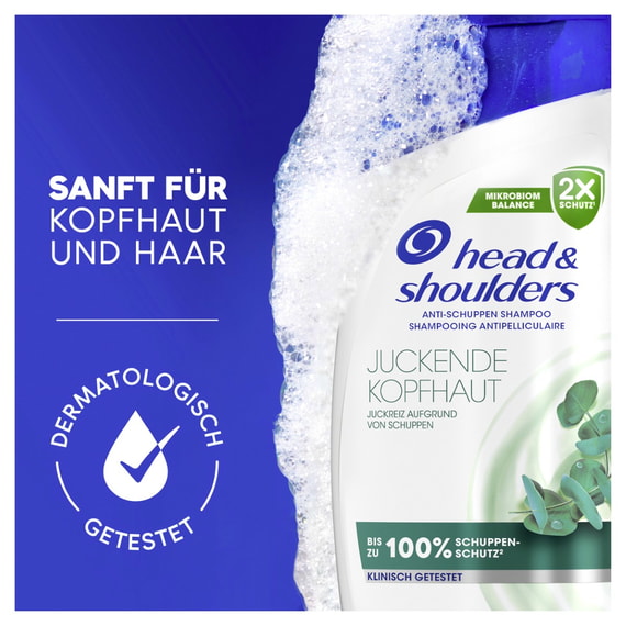 Anti-Schuppen Shampoo für Juckende Kopfhaut