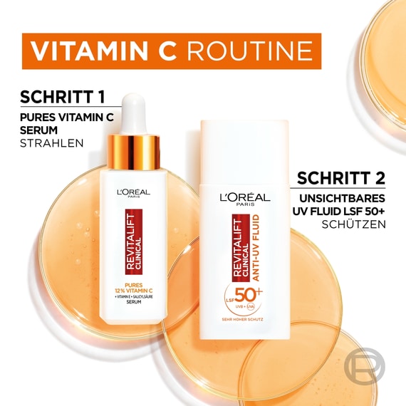 Clinical 12% pures Vitamin C Serum (+ Vitamin E + Salicylsäure)