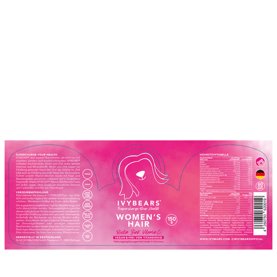 Haarvitamine für Frauen