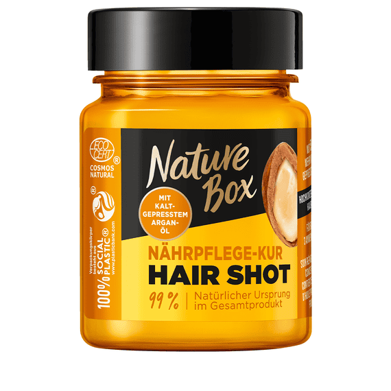 Shot nutriente per capelli