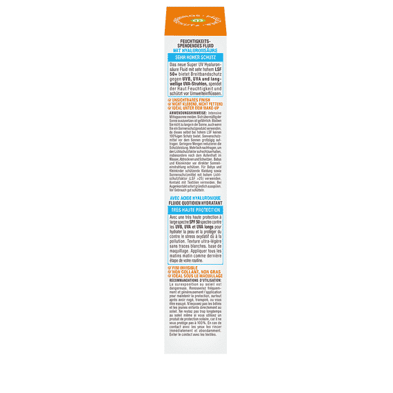 Sensitive expert+ Super UV-Schutz Fluid mit Hyaluronsäure LSF 50