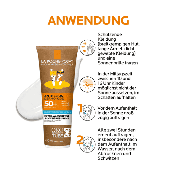 Dermokids Lait SPF 50+ - Protection solaire enfants