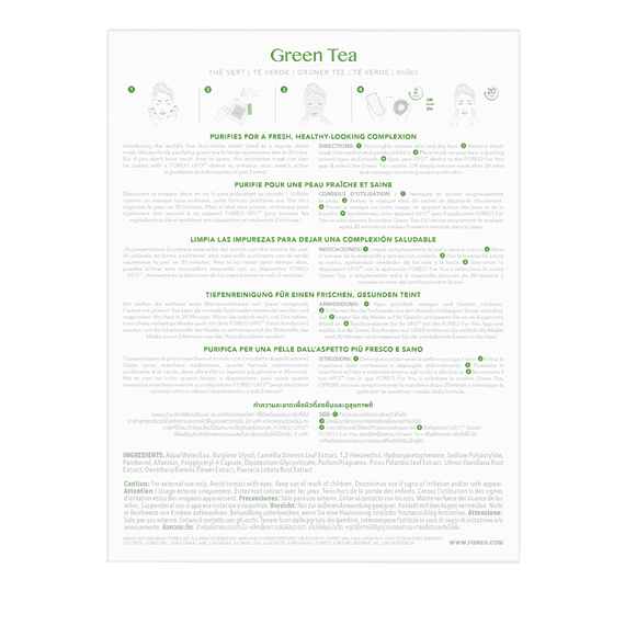 Farm To Face Sheet Mask - Green Tea ×3