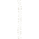 Drahthaarschmuck mit Perlen - Silber