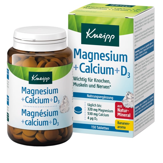 Magnesium + Calcium + Vitamin D3 – 150 Pills