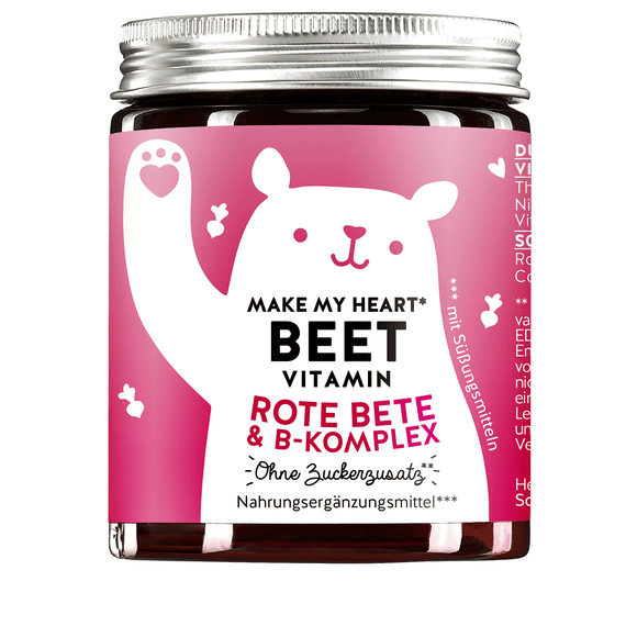Make my Heart Beet Vitamin - 60 Bears