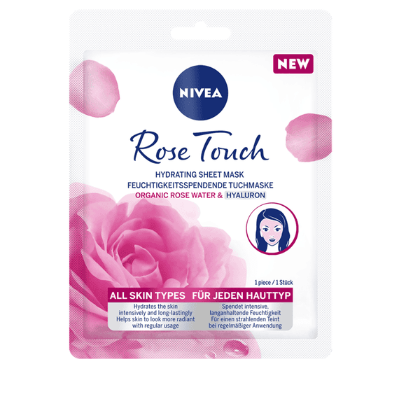 Masque en feuille hydratant Rose Touch