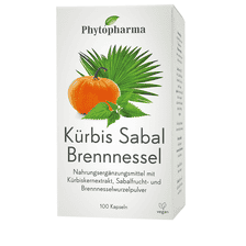 Kürbis Sabal Brennnessel Kapseln 100 Stk.