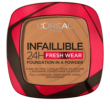 Infaillible 24H Fresh Wear Make-Up-Polvere 330 Hazelnut