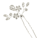 Set Of 3 Hairpins With Rhinestones & Pearls