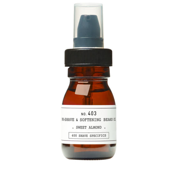 No.403 Pre-Shave & Softening Beard Oil Sweet Almond