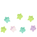 Children's Hair Accessories In Box Stars