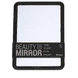 Miroir à Poser - plastique, noir, x1