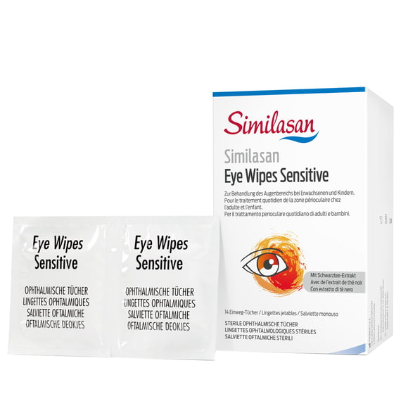Eye Wipes Sensitive - 14 Salviette