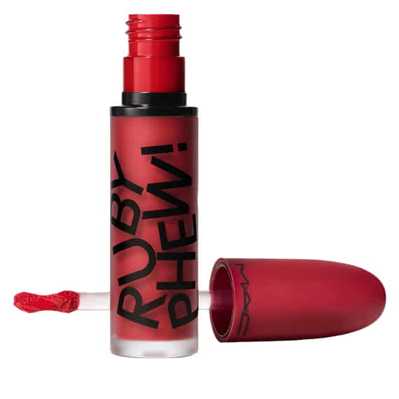 retro matte liquid lipcolour ruby phew