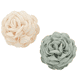 Fleur En Tissu Sur Une Pince À Cheveux