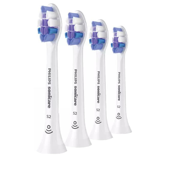 S2 Sensitive Têtes de brosse standard pour brosse à dents sonique HX6054/10