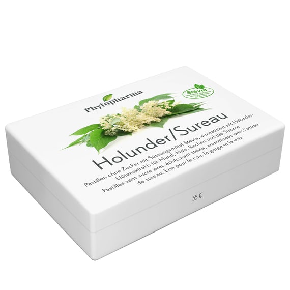 Holunderblüten Pastillen – 40 Stk.
