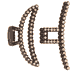 Fashion Hair Clip With Sparkling Stones