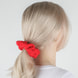 Cerchietto e Scrunchie in Maglia - fucsia e rosso