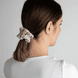 Scrunchie, pinza con tessuto e uni
