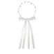 Delicate Silver Pearl Headband
