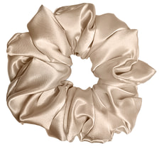 Premium Seiden Scrunchie Champagner