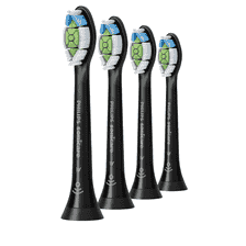 W Optimal White Standard brush heads for sonic toothbrush 4x HX6064/11