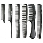 Carbon comb set 6 pcs.