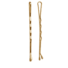 Fermagli Per Capelli Ondulati, 60 mm, 50 pz. - Oro
