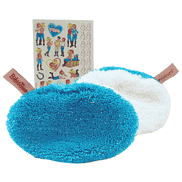 Baby & children washing pads "Bibi & Tina" blue set of 3