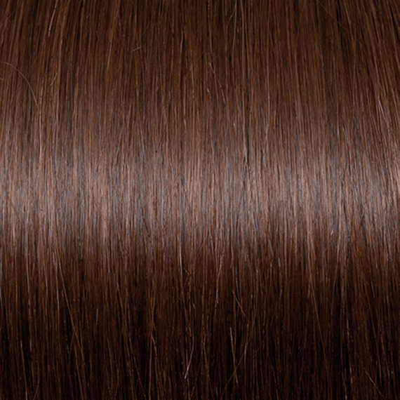 Keratin Hair Extensions 60/65 cm - 33, light mahogany brown