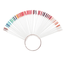 Éventail de couleurs blanc