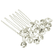 Small Hair Comb With Rhinestones