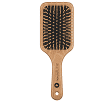 Natural Line Brosse en bois d'érable, plate à 9 rangs