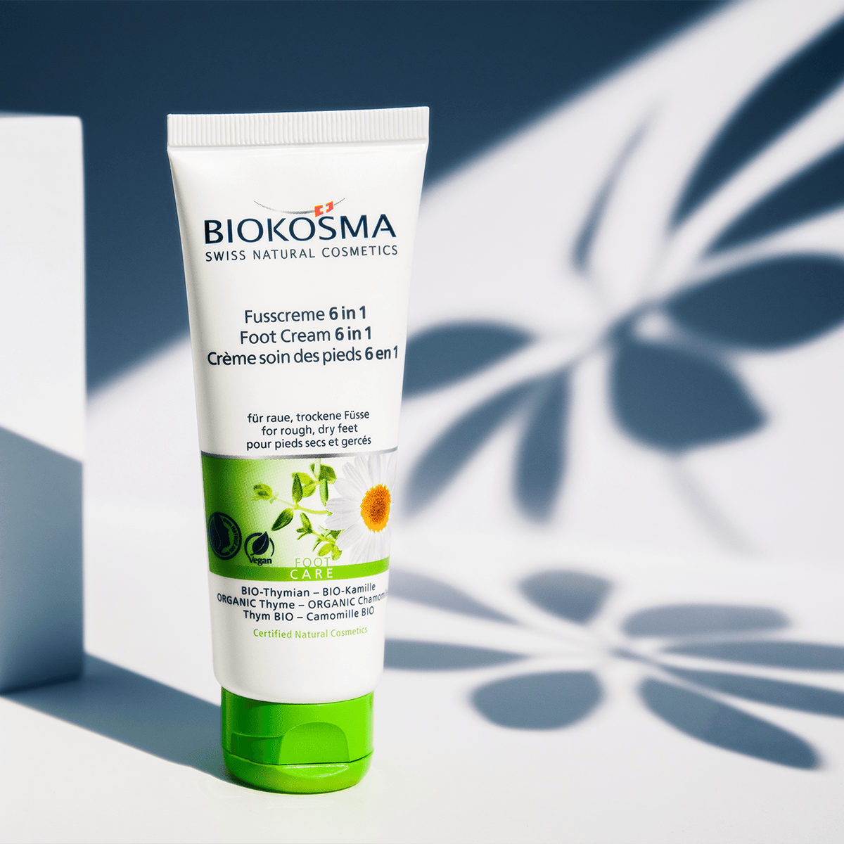 Créme soin des pieds 6 in 1 Thymian Kamille