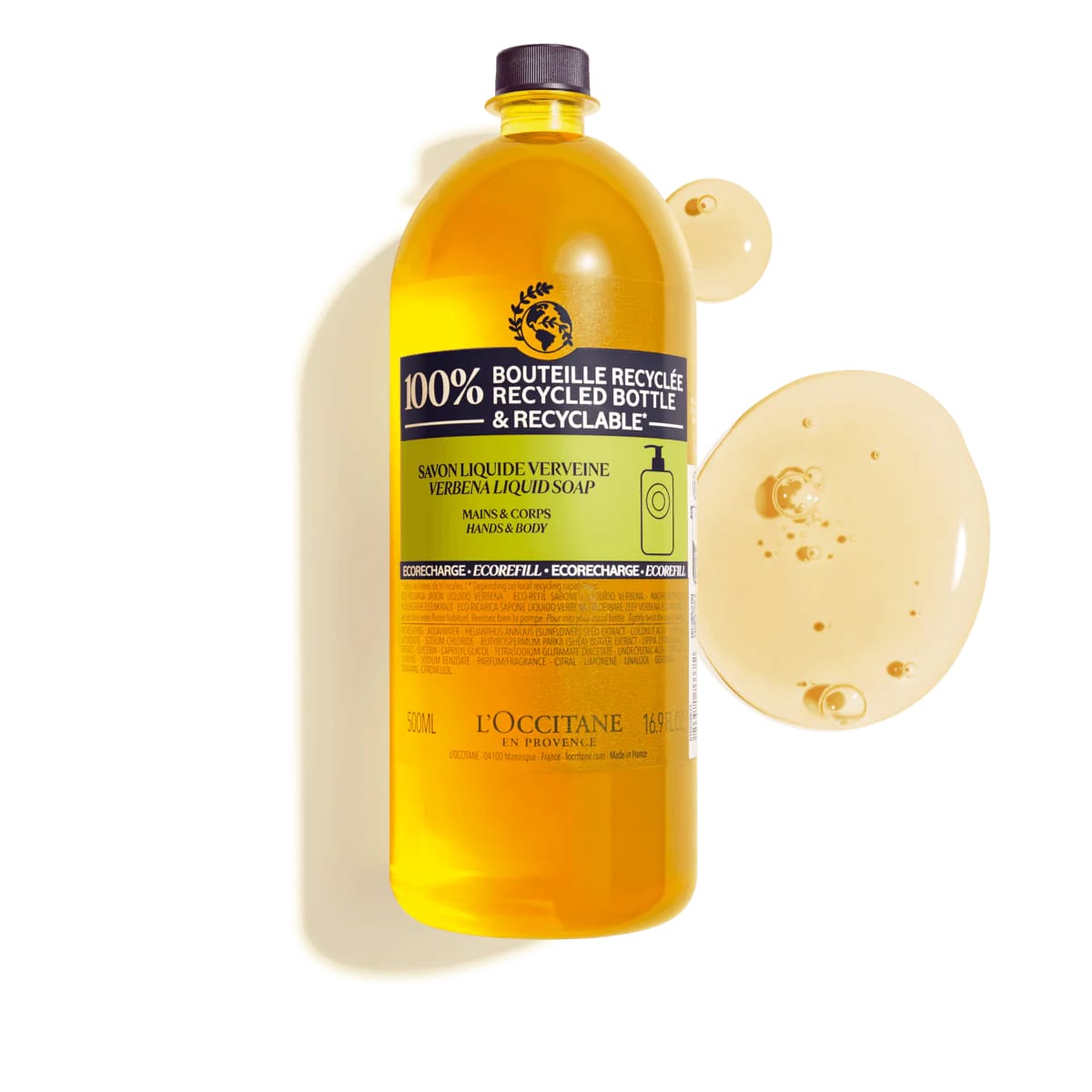 Öko-Nachfüllpackung Shea Verbene Flüssigseife