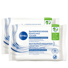 3in1 Erfrischende Reinigungstücher Duo