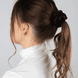 Scrunchies plain and in leo print, with bow