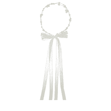 Delicate Gold Pearl Headband
