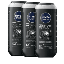 Active Clean Shower Gel Trio