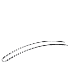 Hairpin Plain Silver