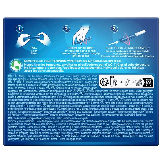 Compak Tampons Super Plus Mega Pack - 30 Pcs.