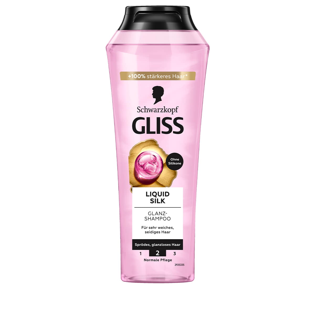 Bestes Shampoo Für Blondiertes Haar Ohne Silikone Schwarzkopf • Shampoo Liquid Silk ohne Silikone • haar-shop.ch