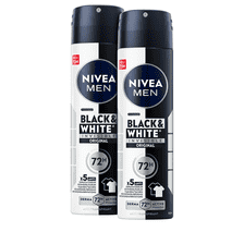 Deo Black & White Invisible Original Spray Male Duo