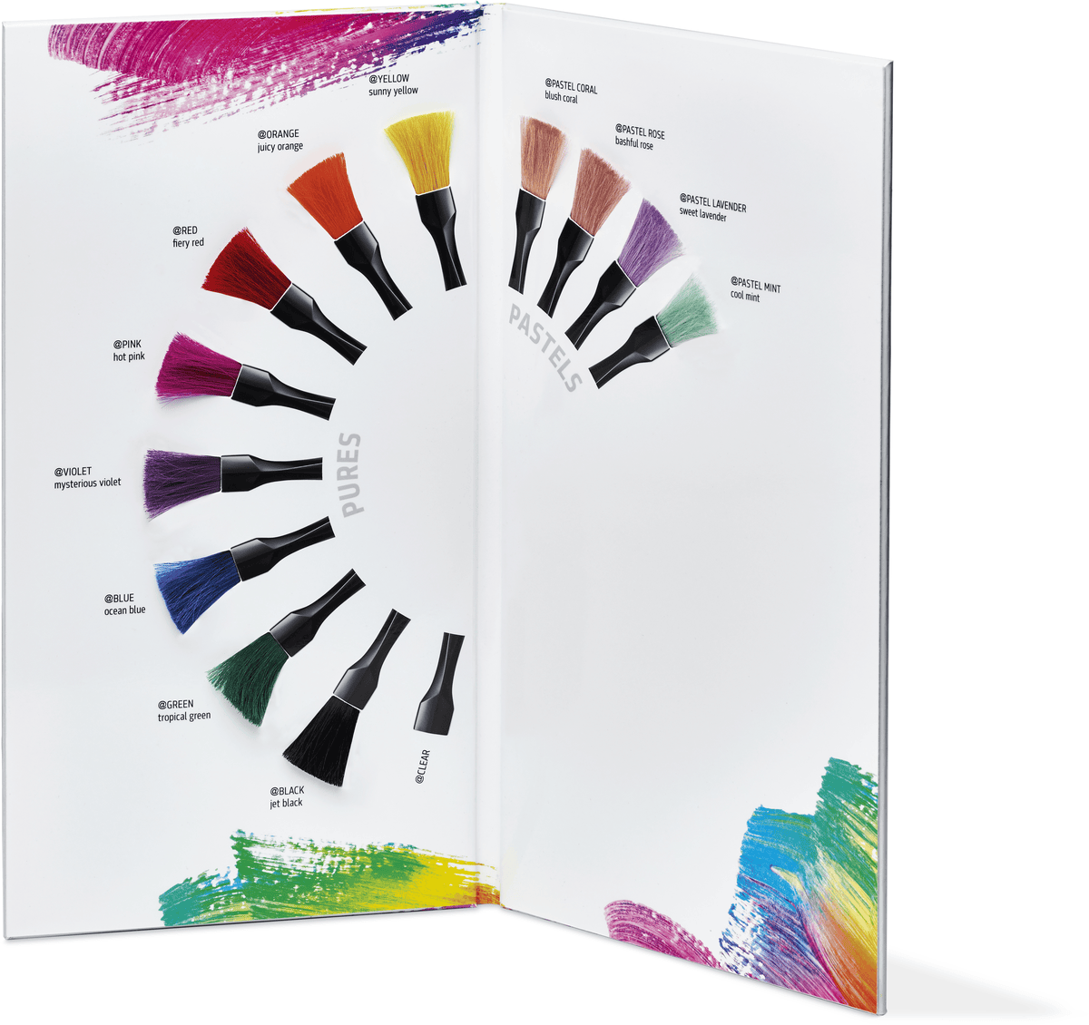 Goldwell Elumen PLAY Color Card •